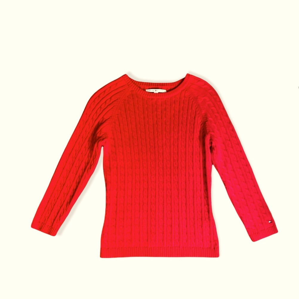 Tommy Hilfiger Red Sweater